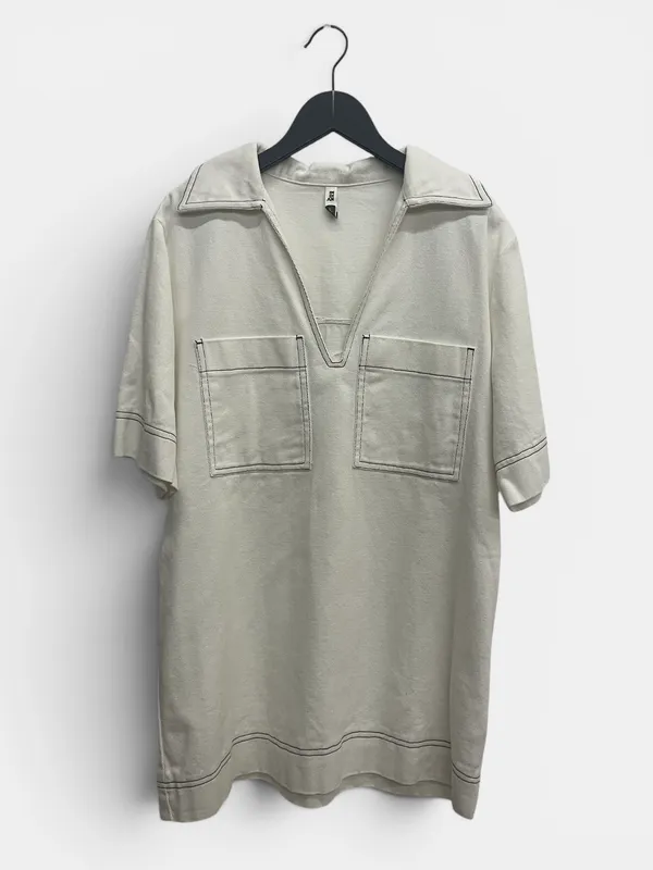 Vestido corto jean indian