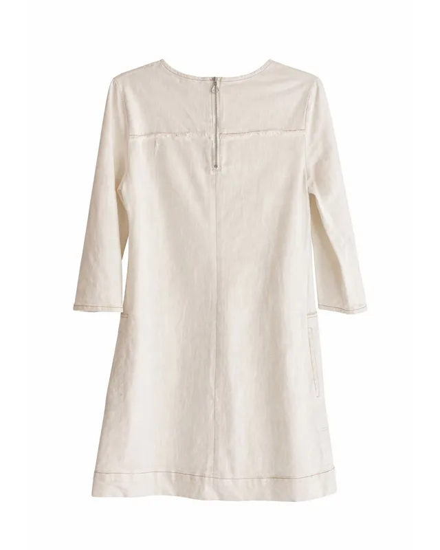 Vestido corto jean la dolfina