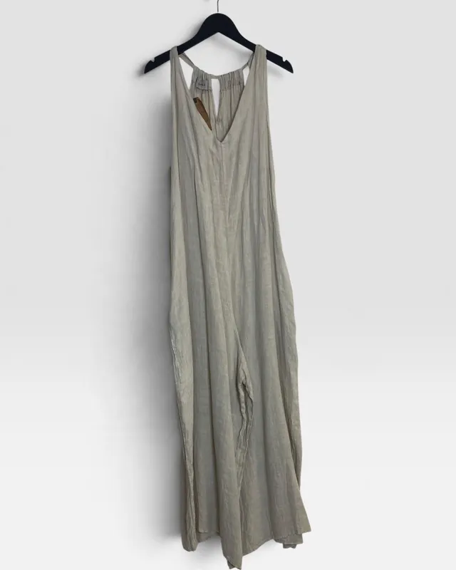 Mono lino beige petra
