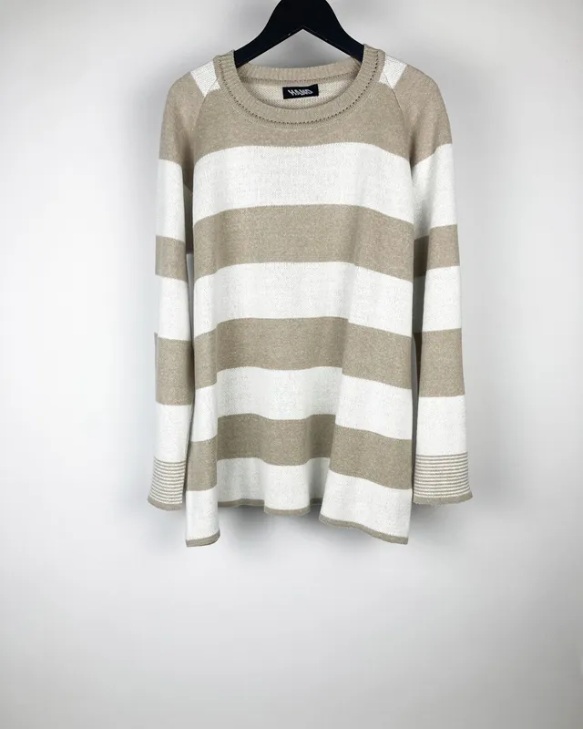 Buzo tejido rayado hand