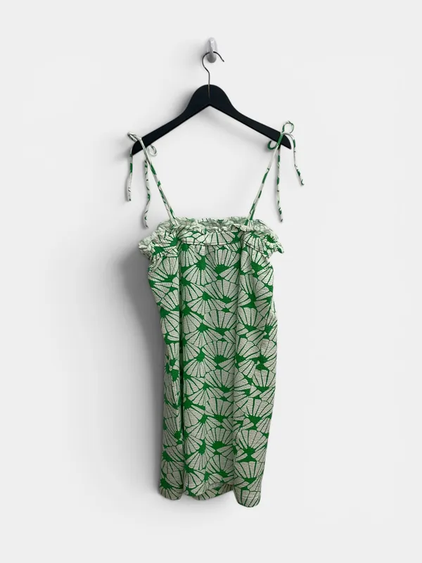 Vestido corto estampado h&m