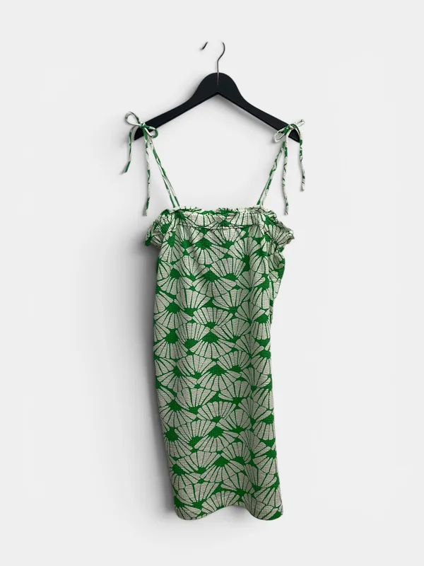 Vestido corto estampado h&m