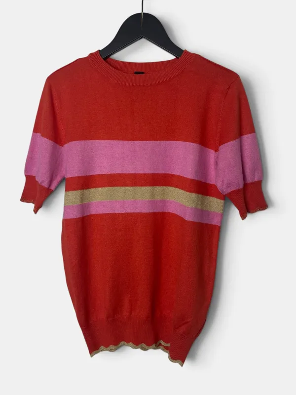 Remera tejida a coleection