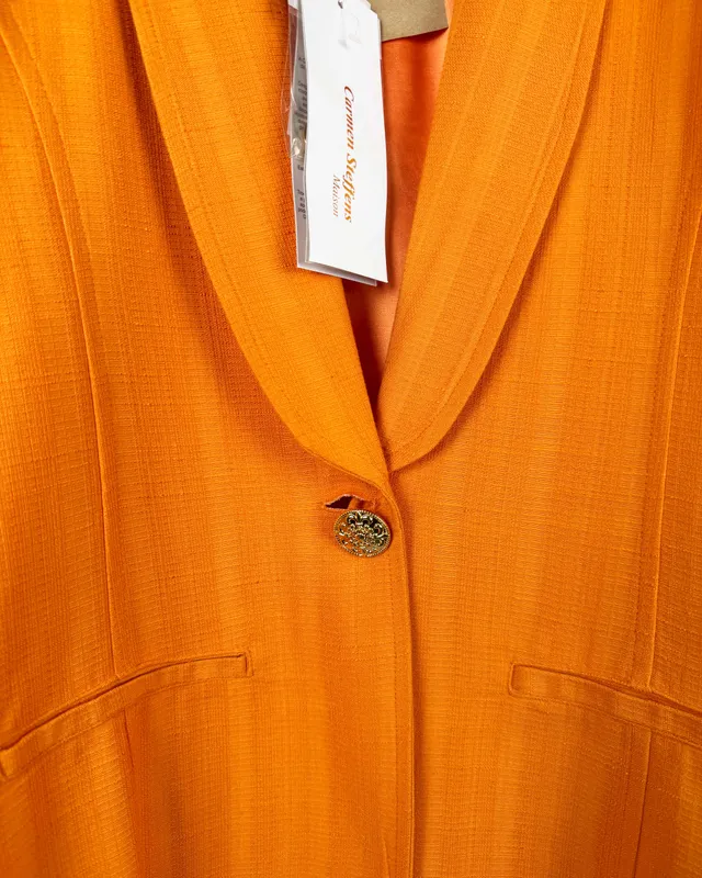 Blazer naranja carmen steffens