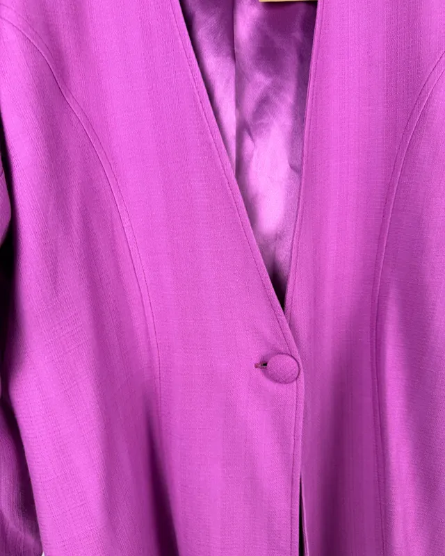 Blazer violeta m calada carmen steffens