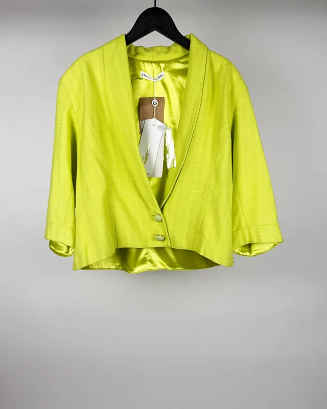 Blazer verde limon mc carmen steffens