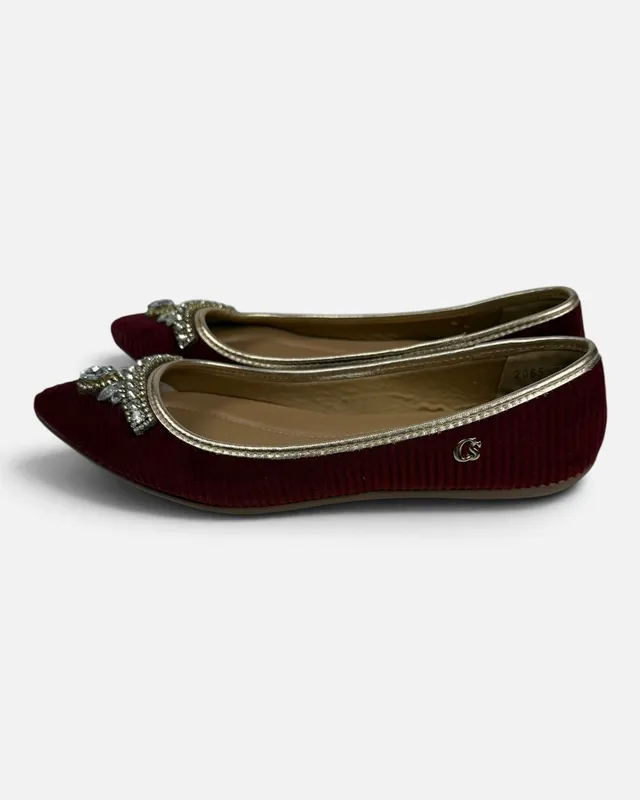 Chatitas rojas c/strass carmen steffen