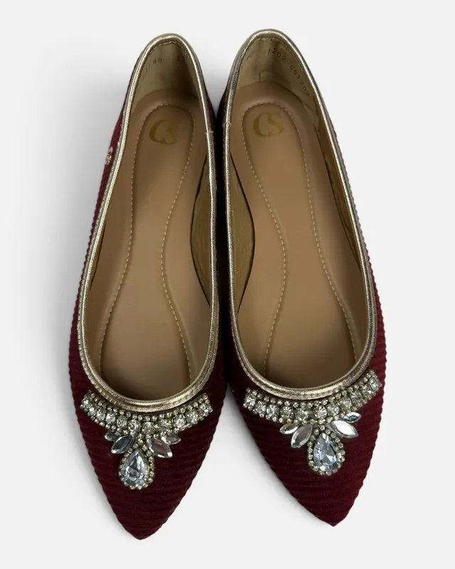 Chatitas rojas c/strass carmen steffen