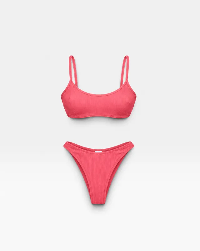Bikini set texturado h&m