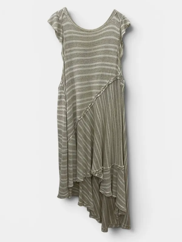 Vestido tejido rayado irregular free people