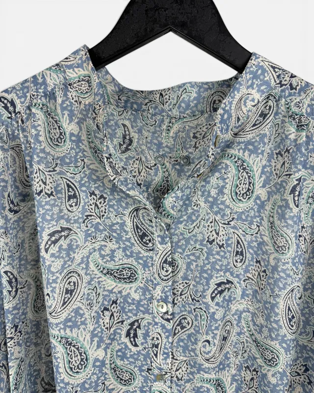 Blusa estampada gasa salvora
