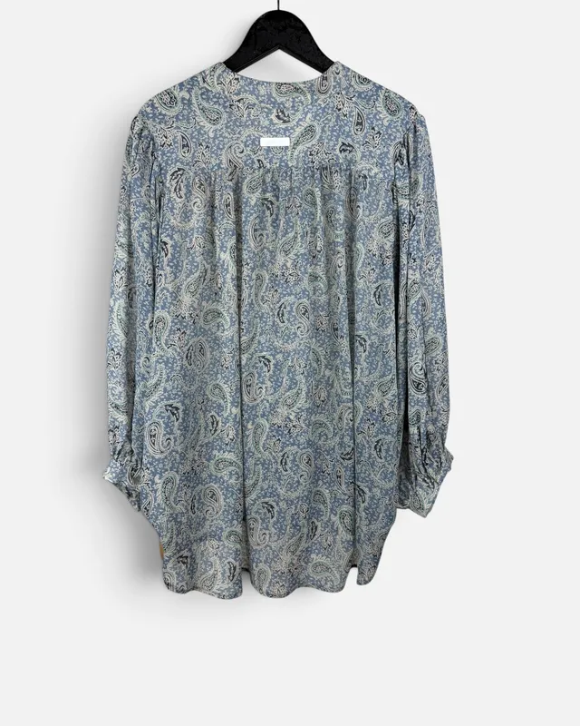 Blusa estampada gasa salvora