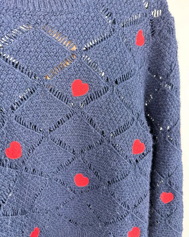 Buzo azul zara