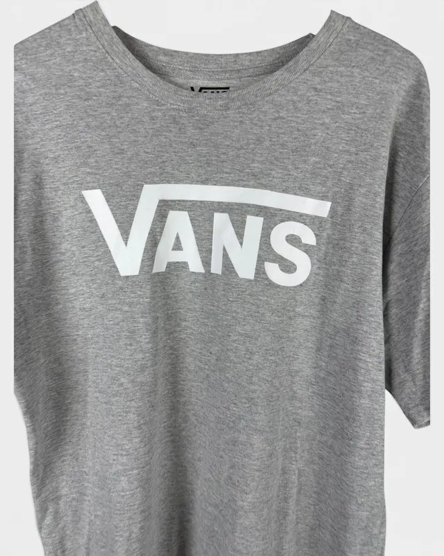 Remera gris vans