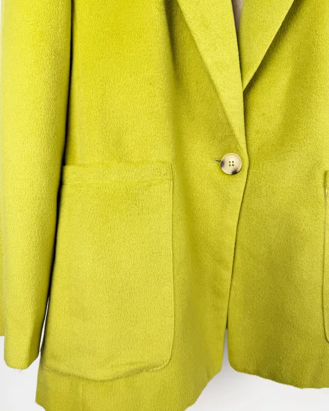 Blazer verde paño limite