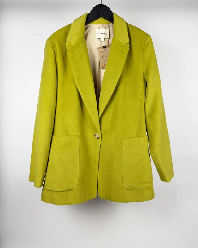 Blazer verde paño limite