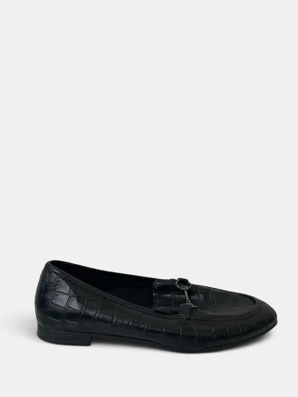 Balerinas croco satinato