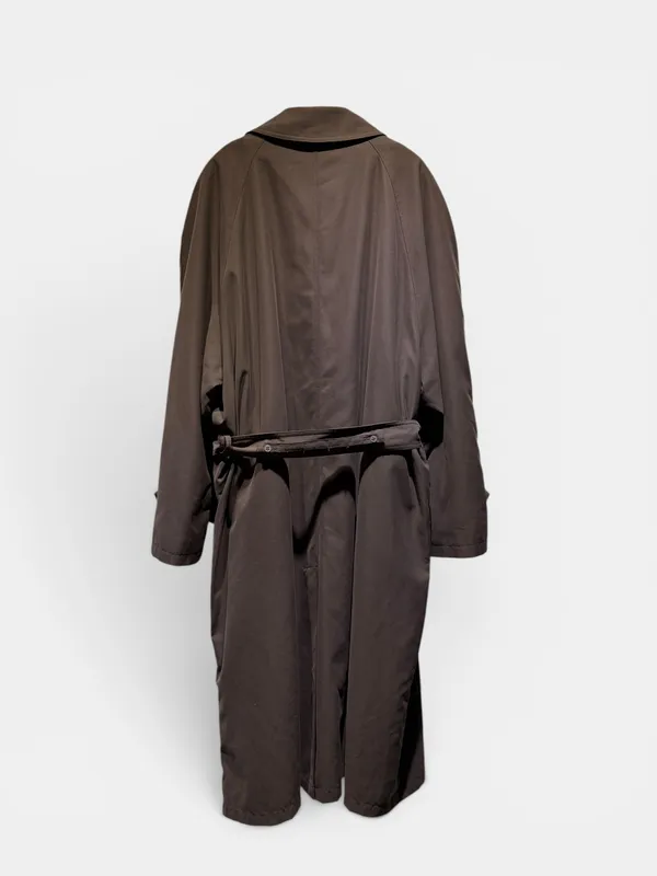 Gabardina larga gamuza bill blass
