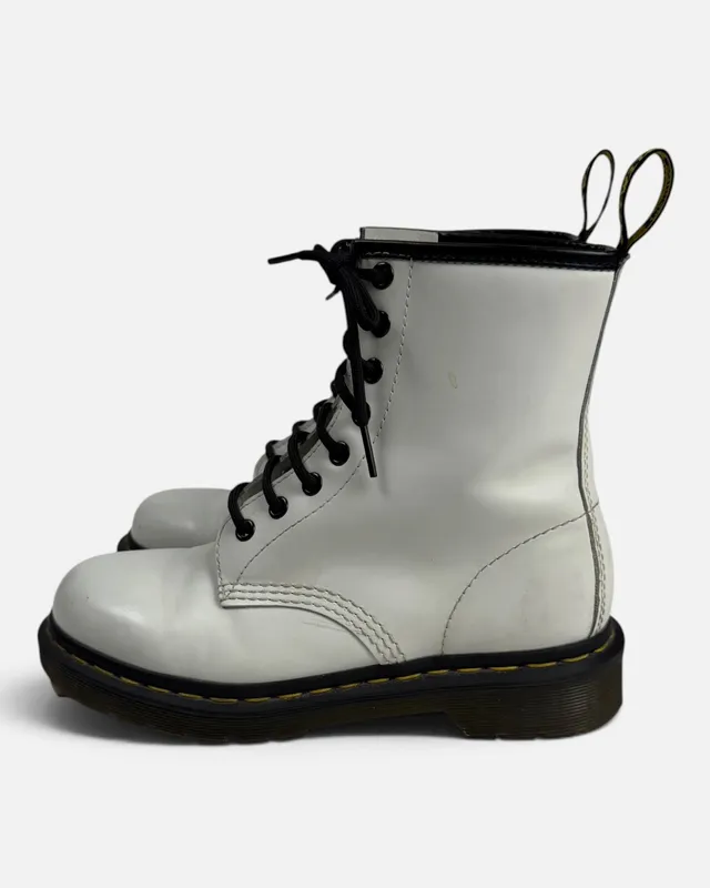 Botas blanca dr martens