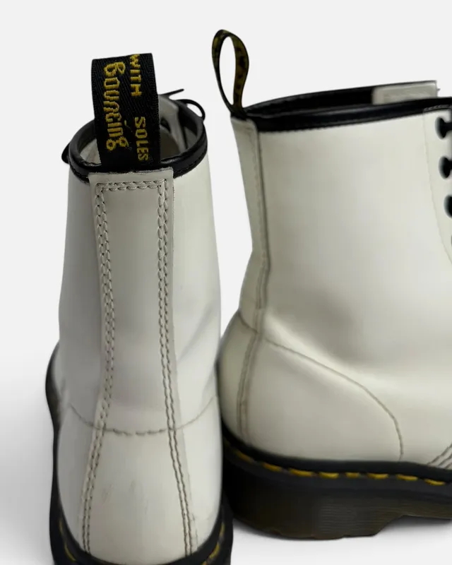 Botas blanca dr martens