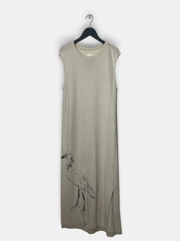 Vestido tejido estampado osklen