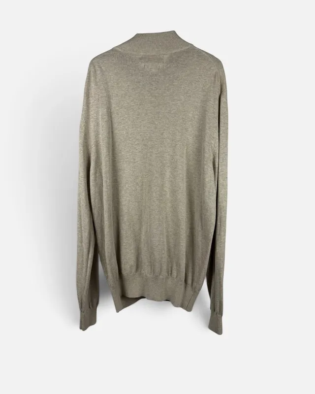 Campera beige tejida club house