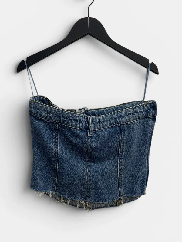 Top corset jean zara