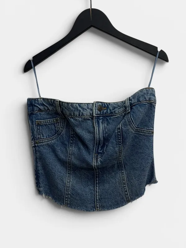 Top corset jean zara