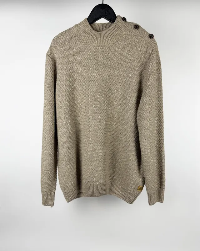 Buzo beige benson & thomas