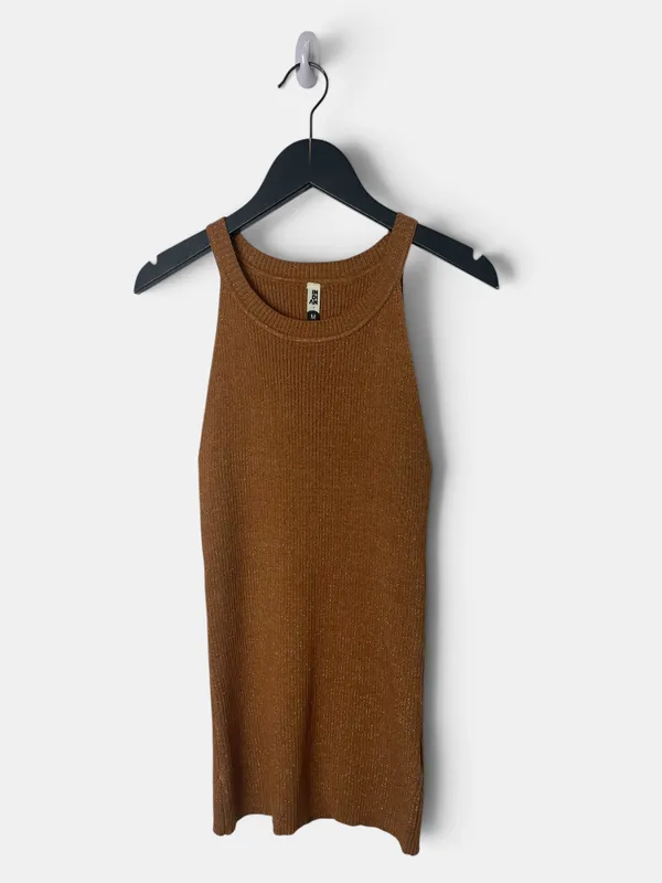 Musculosa tejida lurex indian