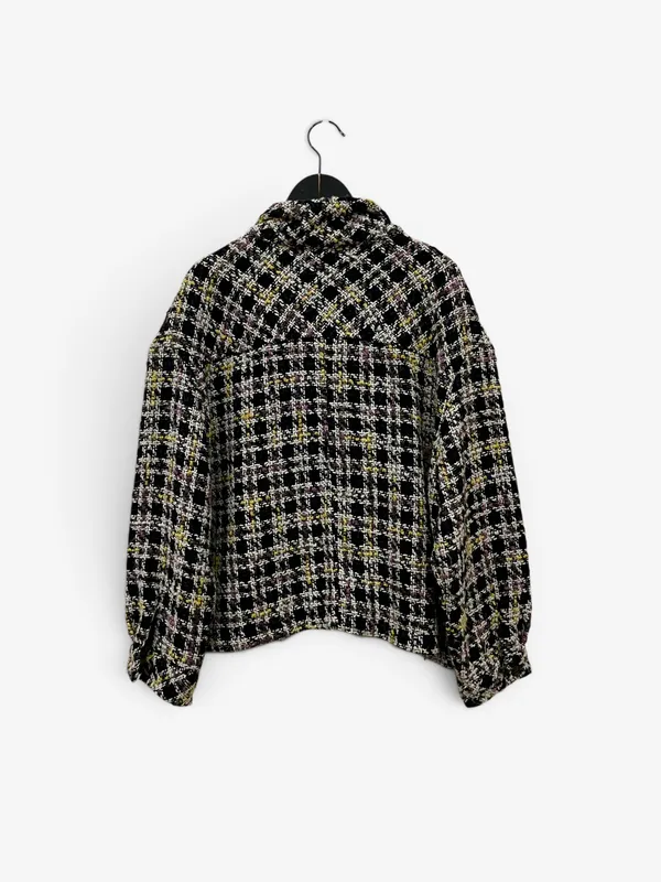 Chaqueta corta tejida indian
