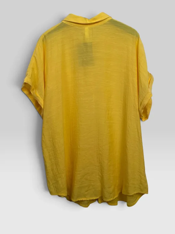 Camisa manga corta color liso ny collection