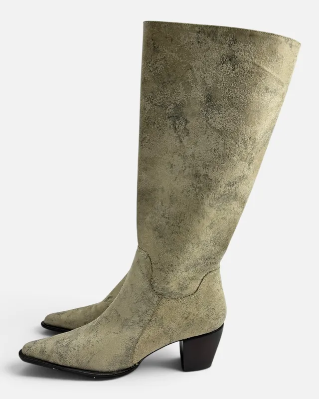 Botas tejanas bege pasqualini