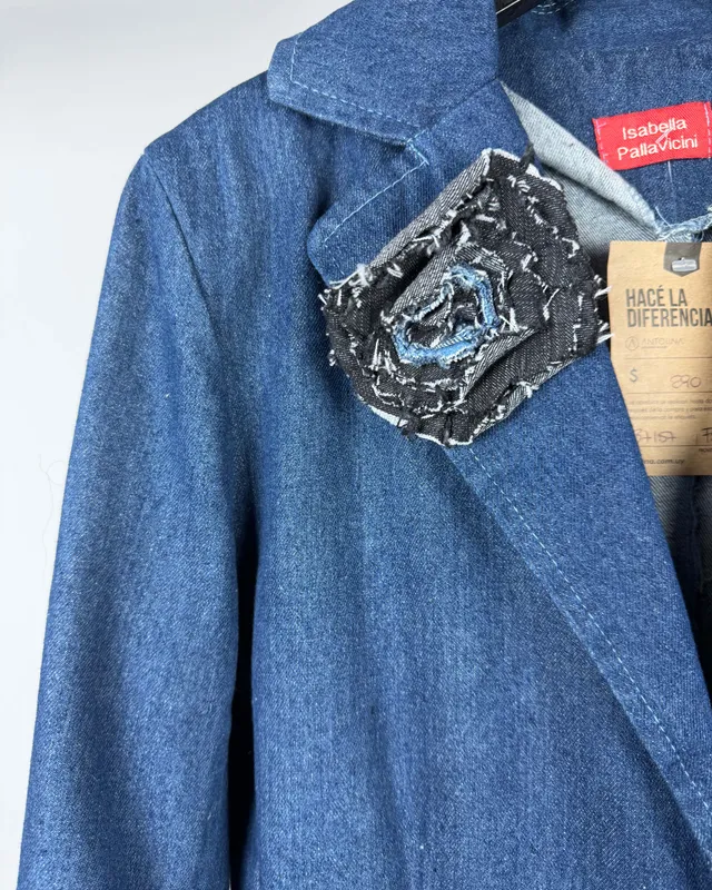 Blazer jean isabella pallavicini