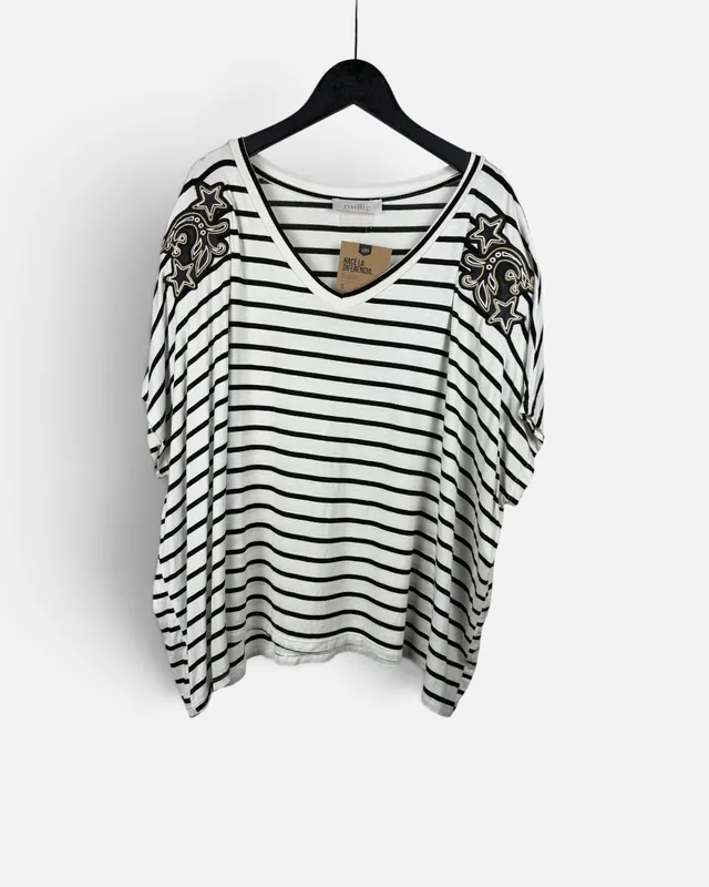 Remera rayada millie