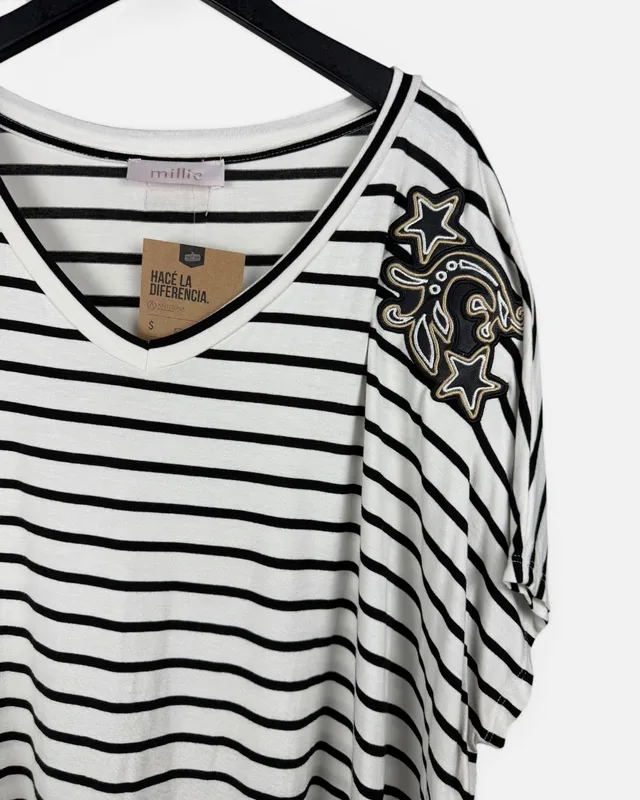 Remera rayada millie