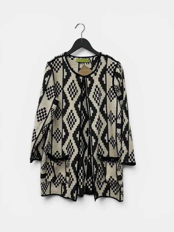 Chaqueta tejido plano rapsodia