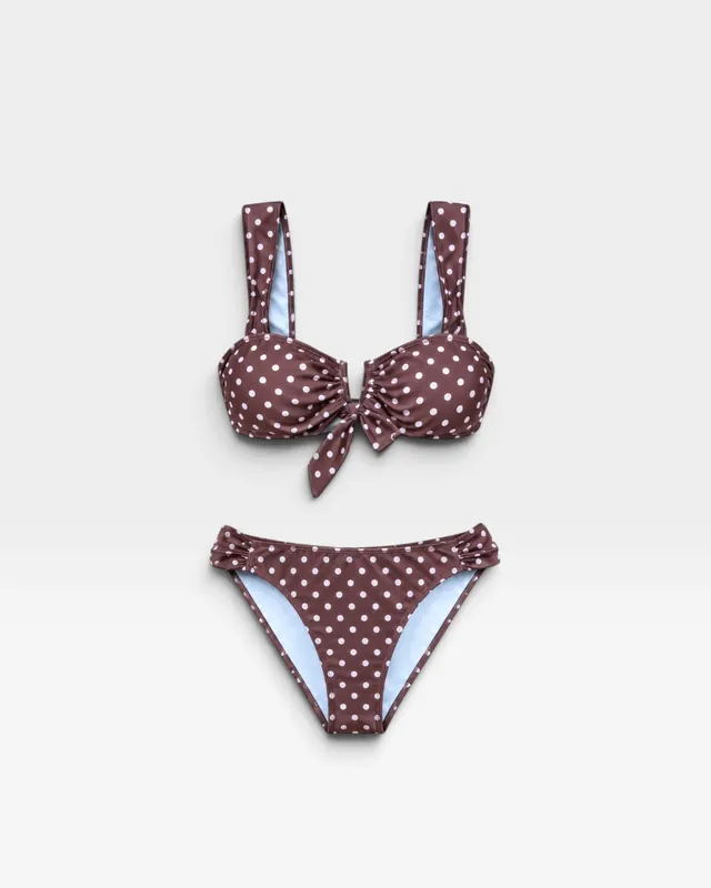 Bikini set lunares