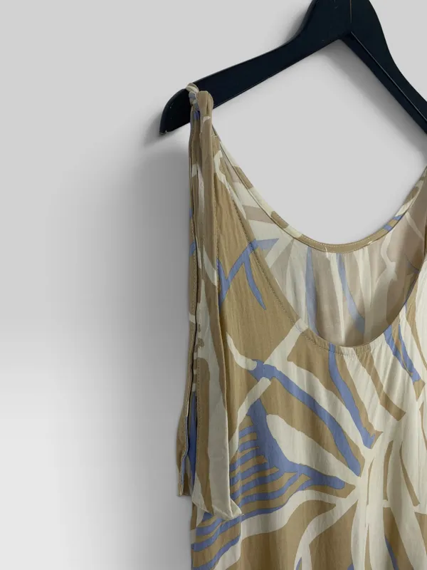 Vestido corto estampado