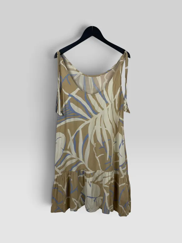 Vestido corto estampado