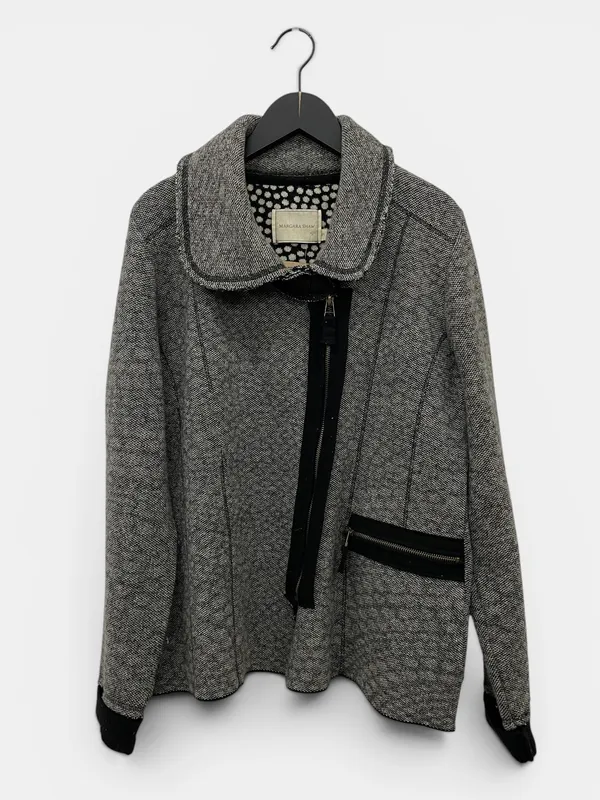 Chaqueta lana jacquard margara shaw