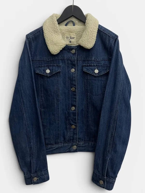 Campera jean corderito bh jeans