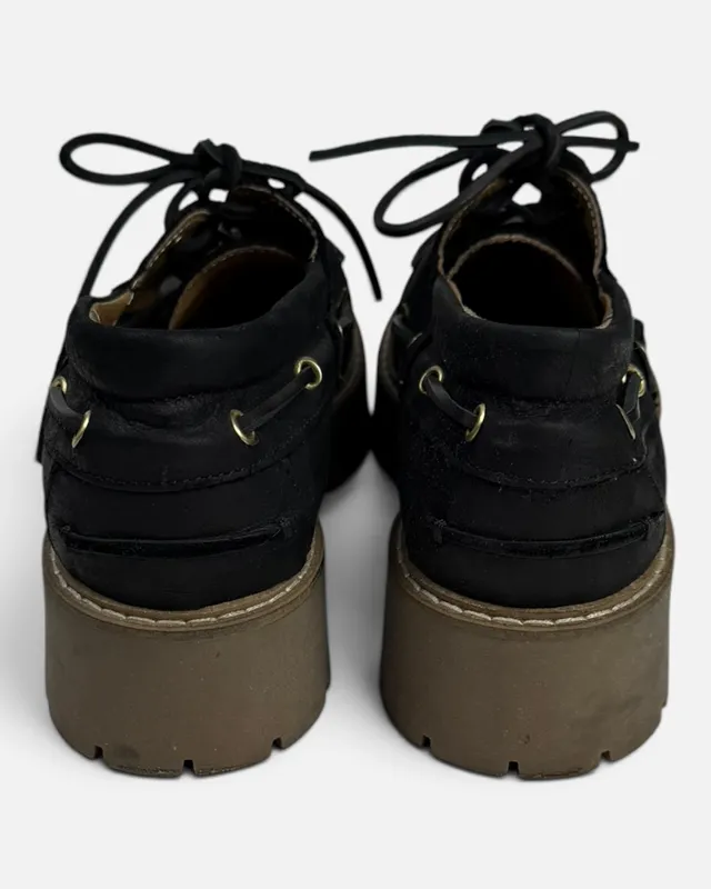 Zapatos nauticos negros magma
