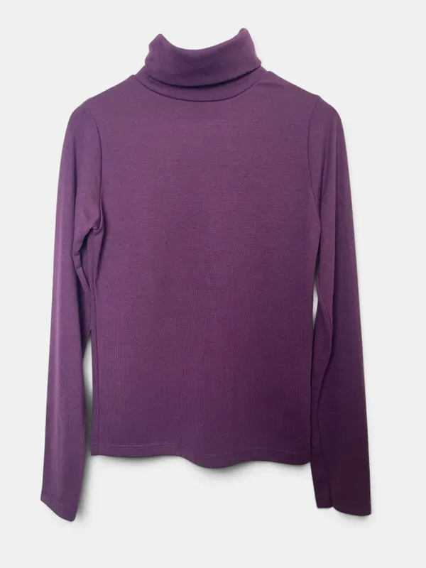 Polera tejido fino zara