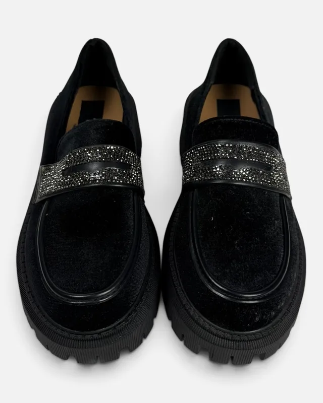 Mocasines negros tits