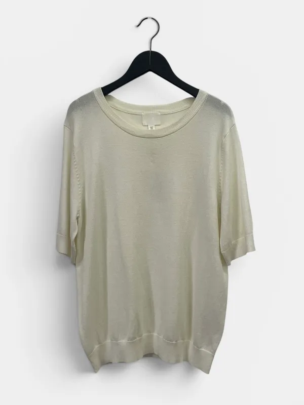 Buzo manga corta tejido fino h&m