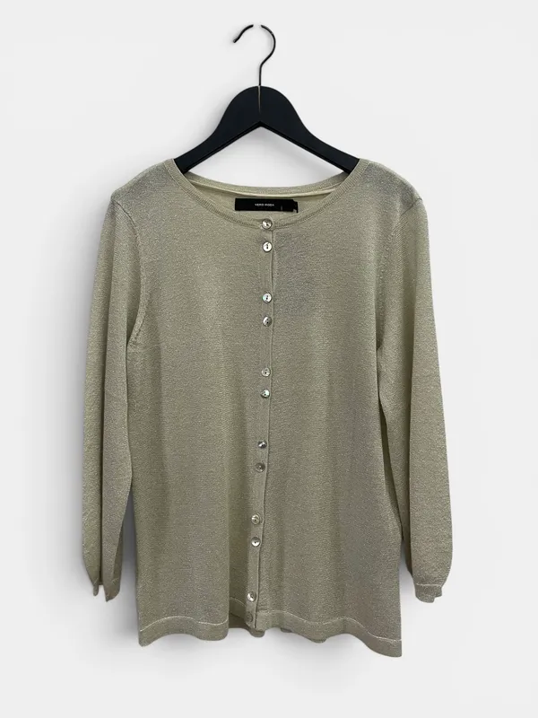 Saco tejido fino lurex vero moda