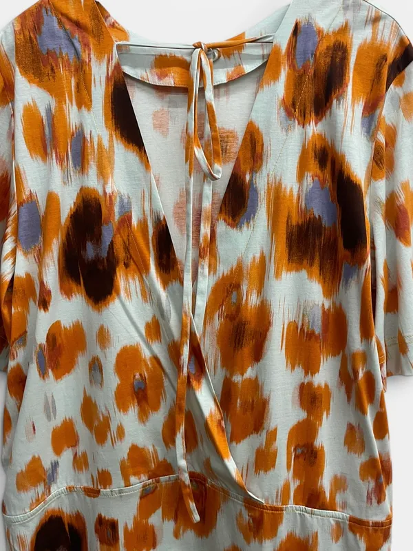 Vestido corto estampado BIMBA Y LOLA 