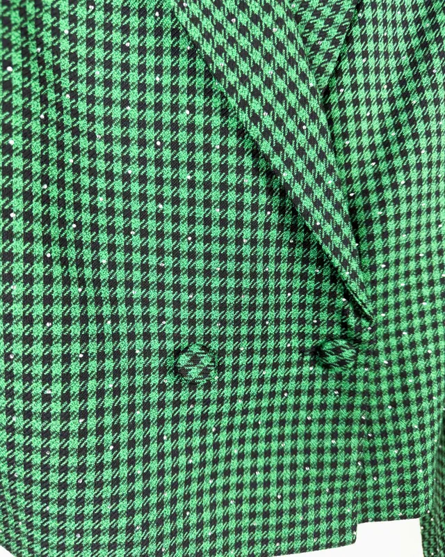 Blazer escoces crop a collection