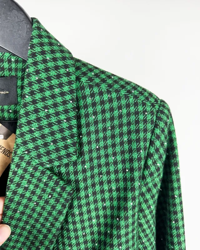 Blazer escoces crop a collection